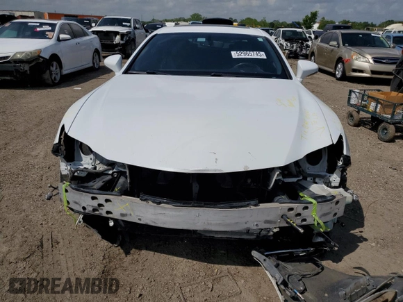 2015 Lexus RC 350 F Sport z VIN JTHHE5BC3F5008953, wystawiony jako Copart lot #52965745 z przebiegiem 157 968 mil mil oraz Szkody całkowita. Historia ofert i sprzedaży dostępna na DreamBid. Obrazek 5.