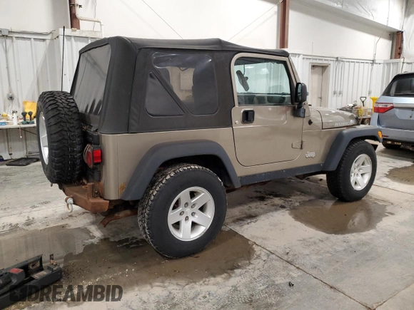 2004 Jeep Wrangler Rubicon with VIN 1J4FA69S34P785281, listed as a Copart auction lot 86594874 with 46,928 mi miles and Clean Title. Bid and sale history available at carsss.com. Image 3.