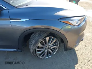 2024 Infiniti QX50 Luxe with VIN 3PCAJ5BAXRF104014, listed as a IAAI auction lot 41647475 with 7,771 mi miles and . Bid and sale history available at DreamBid. Image 6.