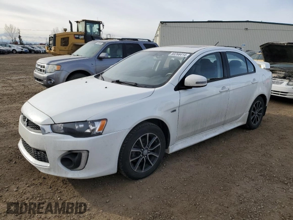 2016 Mitsubishi Lancer SE with VIN JA32V2FW4GU601852, listed as a Copart auction lot 80266414 with 205,708 mi miles and Salvage Title. Bid and sale history available at DreamBid. Image 1.