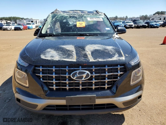 2023 Hyundai Venue Limited with VIN KMHRC8A33PU250806, listed as a Copart auction lot 48014355 with 73,581 mi miles and Salvage Title. Bid and sale history available at carsss.com. Image 5.