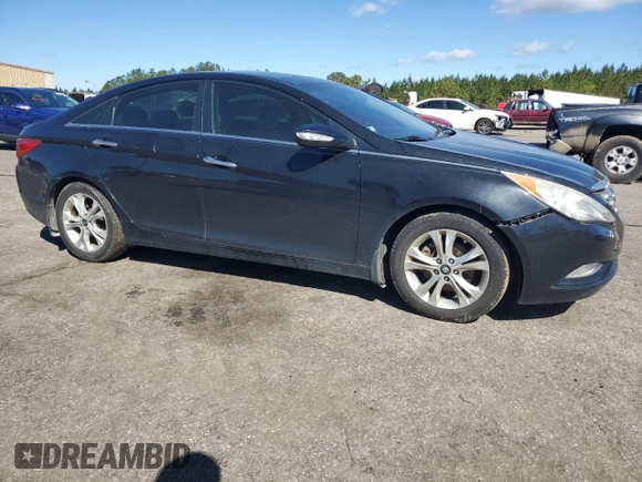 2012 Hyundai Sonata Limited with VIN 5NPEC4AC9CH497232, listed as a Copart auction lot 47660015 with 130,540 mi miles and Salvage Title. Bid and sale history available at carsss.com. Image 4.