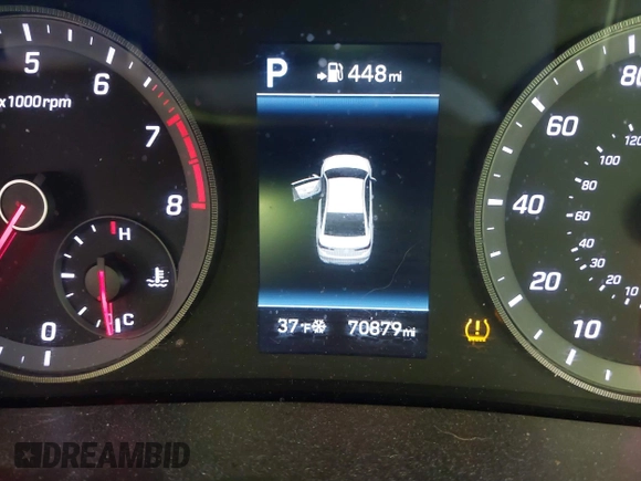 2018 Hyundai Sonata SEL with VIN 5NPE34AFXJH703181, listed as a IAAI auction lot 41100942 with 70,879 mi miles and . Bid and sale history available at DreamBid. Image 7.