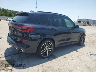 2019 BMW X5 xDrive40i with VIN 5UXCR6C52KLL06923, listed as a Copart auction lot 60109655 with 90,374 mi miles and Salvage title. Bid and sale history available at DreamBid. Image 3.