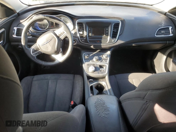 2015 Chrysler 200 Limited with VIN 1C3CCCAB0FN593865, listed as a Copart auction lot 53133705 with 111,687 mi miles and Salvage Title. Bid and sale history available at carsss.com. Image 8.