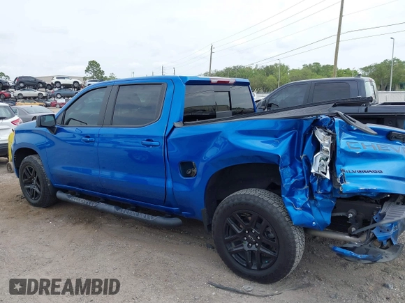 2023 Chevrolet Silverado 1500 RST with VIN 1GCUDEED9PZ188313, listed as a IAAI auction lot 41869940 with 27,342 mi miles and . Bid and sale history available at DreamBid. Image 14.