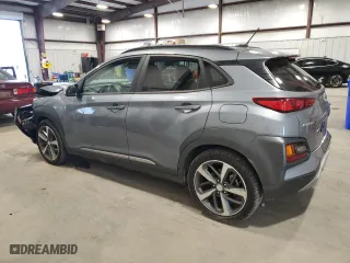 2018 Hyundai Kona Ultimate with VIN KM8K53A51JU134074, listed as a Copart auction lot 82484844 with 48,962 mi miles and Salvage Title. Bid and sale history available at carsss.com. Image 2.