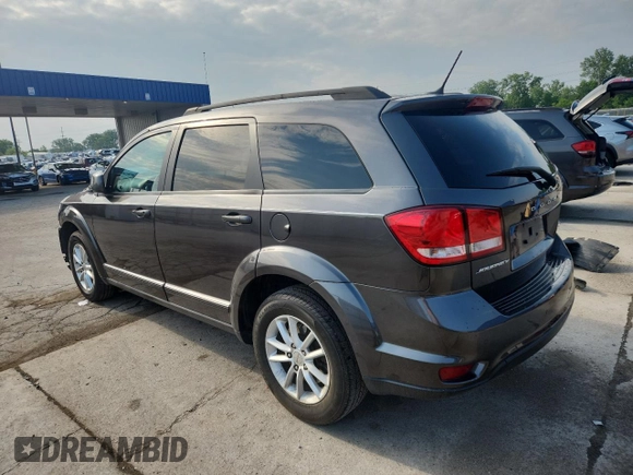 2017 Dodge Journey SXT with VIN 3C4PDCBB1HT675440, listed as a Copart auction lot 59908345 with 117,973 mi miles and Salvage title. Bid and sale history available at DreamBid. Image 2.