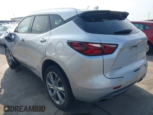 2020 Chevrolet Blazer Premier with VIN 3GNKBFRS5LS633852, listed as a IAAI auction lot 42373114 with 70,914 mi miles and . Bid and sale history available at DreamBid. Image 3.