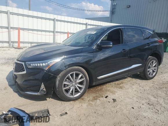 2021 Acura RDX w/Technology Package with VIN 5J8TC2H57ML023491, listed as a Copart auction lot 66988914 with 61,668 mi miles and Non Repairable. Bid and sale history available at carsss.com. Image 1.