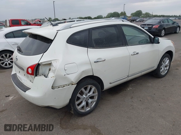 2012 Nissan Rogue S with VIN JN8AS5MV3CW418110, listed as a IAAI auction lot 42261043 with 171,514 mi miles and . Bid and sale history available at DreamBid. Image 4.
