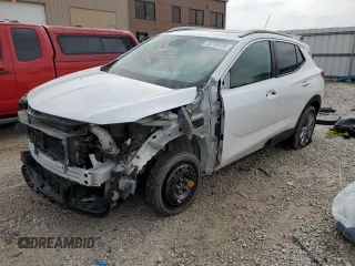 2021 Buick Encore GX Select with VIN KL4MMESL8MB048361, listed as a Copart auction lot 53738735 with 87,600 mi miles and Salvage title. Bid and sale history available at DreamBid. Image 1.