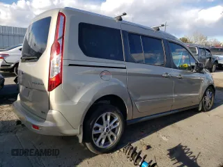 2015 Ford Transit Connect Wagon Titanium with VIN NM0GE9G7XF1180630, listed as a Copart auction lot 84739634 with 41,952 mi miles and Salvage Title. Bid and sale history available at carsss.com. Image 3.