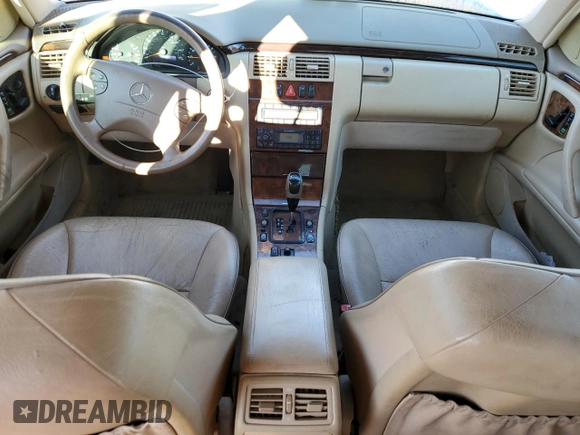 2002 Mercedes-Benz E-Class with VIN WDBJF65J62B423016, listed as a Copart auction lot 79806394 with 154,537 mi miles and Salvage Title. Bid and sale history available at carsss.com. Image 8.