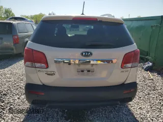 2011 Kia Sorento EX with VIN 5XYKU4A29BG116105, listed as a Copart auction lot 52570045 with 268,549 mi miles and Salvage Title. Bid and sale history available at carsss.com. Image 6.