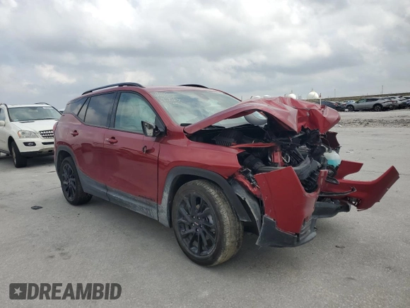 2024 GMC Terrain SLT с VIN 3GKALPEG2RL391697, выставлен на аукционе Copart как лот 48956415 с пробегом Не указан миль и Списание • Salvage title. История ставок и продаж доступна на DreamBid. Изображение 4.