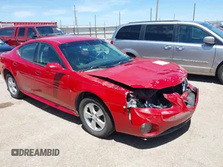 2008 Pontiac Grand Prix z VIN 2G2WP552381122076, wystawiony jako IAAI lot #42269461 z przebiegiem 131 811 mil mil oraz . Historia ofert i sprzedaży dostępna na DreamBid. Obrazek 1.