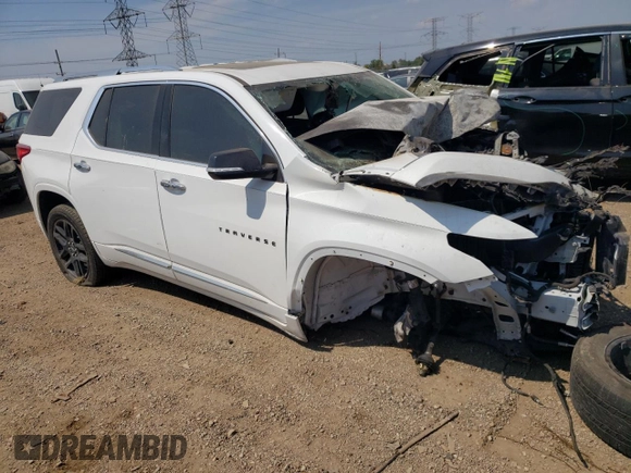 2019 Chevrolet Traverse Premier with VIN 1GNEVKKW2KJ259002, listed as a Copart auction lot 67398444 with 75,917 mi miles and Salvage Title. Bid and sale history available at carsss.com. Image 4.