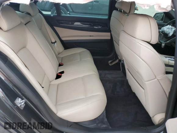 2011 BMW 7 Series 740Li with VIN WBAKB4C53BC574284, listed as a Copart auction lot 86628084 with 77,760 mi miles and Salvage title. Bid and sale history available at DreamBid. Image 11.