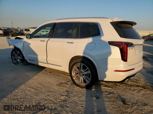 2024 Cadillac XT6 FWD Premium Luxury with VIN 1GYKPCRS8RZ729053, listed as a Copart auction lot 83040574 with 11,435 mi miles and Salvage Title. Bid and sale history available at carsss.com. Image 2.