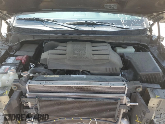 2021 Nissan Titan SV z VIN 1N6AA1EF6MN512596, wystawiony jako Copart lot #56140285 z przebiegiem 49 145 mil mil oraz Szkoda całkowita • Salvage title. Historia ofert i sprzedaży dostępna na DreamBid. Obrazek 11.