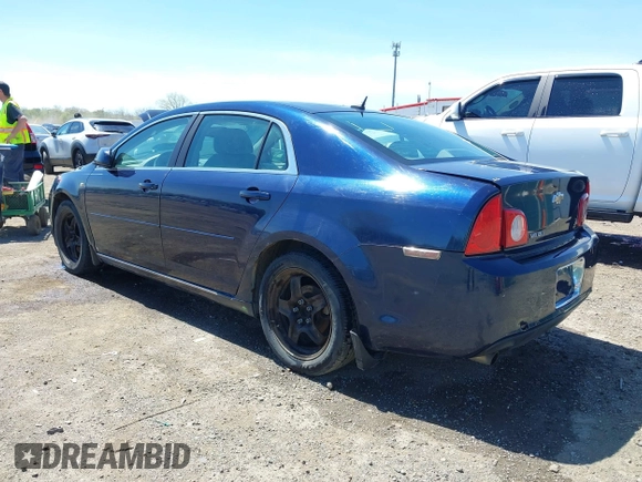 2008 Chevrolet Malibu 1LT with VIN 1G1ZH57B684244480, listed as a IAAI auction lot 42137667 with 160,709 mi miles and . Bid and sale history available at DreamBid. Image 3.