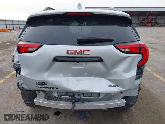 2021 GMC Terrain SLE with VIN 3GKALTEV1ML305764, listed as a IAAI auction lot 41394429 with 28,900 mi miles and . Bid and sale history available at carsss.com. Image 6.