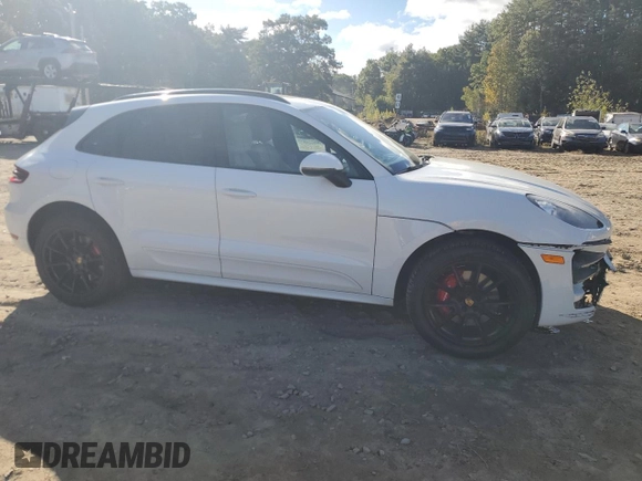 2016 Porsche Macan Turbo with VIN WP1AF2A50GLB94982, listed as a Copart auction lot 75319504 with 75,378 mi miles and Salvage title. Bid and sale history available at DreamBid. Image 4.