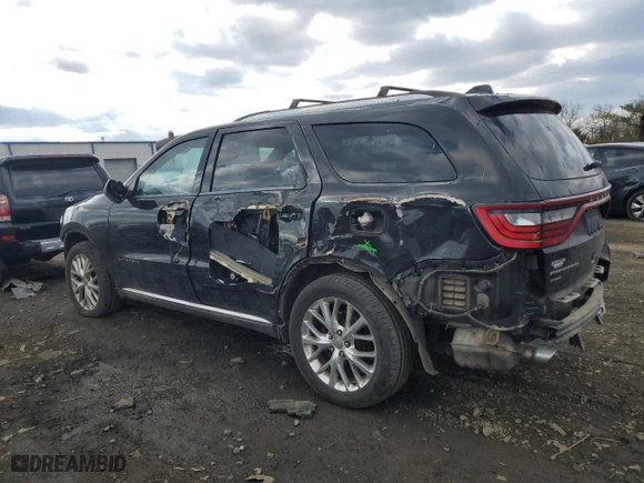2015 Dodge Durango Citadel with VIN 1C4RDJEG9FC176981, listed as a Copart auction lot 42328215 with 169,296 mi miles and Salvage Title. Bid and sale history available at carsss.com. Image 2.