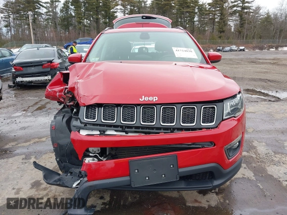 2021 Jeep Compass Latitude с VIN 3C4NJDBB4MT534703, выставлен на аукционе IAAI как лот 41724038 с пробегом 45 467 миль миль и . История ставок и продаж доступна на DreamBid. Изображение 12.