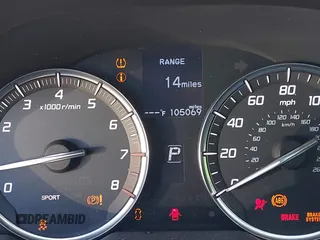 2017 Acura TLX V6 with VIN 19UUB2F31HA006549, listed as a IAAI auction lot 41689090 with 105,069 mi miles. Bid and sale history available at carsss.com. Image 15.