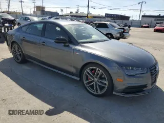 2018 Audi A7 Premium Plus with VIN WAUW3AFC1JN069371, listed as a Copart auction lot 43046864 with 65,617 mi miles. Bid and sale history available at carsss.com. Image 4.