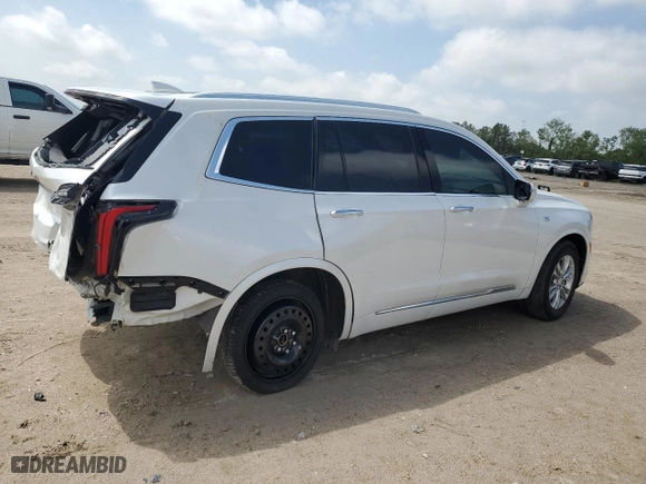 2023 Cadillac XT6 FWD Luxury with VIN 1GYKPAR4XPZ228457, listed as a Copart auction lot 51110765 with NaN miles and Salvage Title. Bid and sale history available at carsss.com. Image 3.