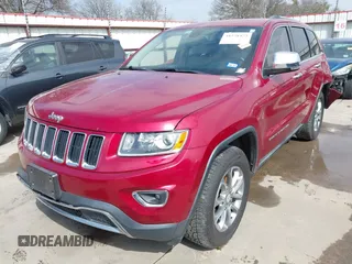 2014 Jeep Grand Cherokee Limited with VIN 1C4RJEBG7EC519984, listed as a IAAI auction lot 41578472 with 96,021 mi miles. Bid and sale history available at carsss.com. Image 2.
