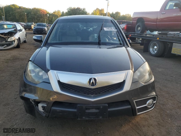 2010 Acura RDX with VIN 5J8TB2H21AA001728, listed as a Copart auction lot 74536104 with 0 mi miles and Clean Title. Bid and sale history available at carsss.com. Image 5.