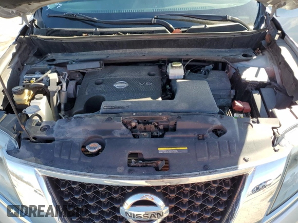 2016 Nissan Pathfinder SV with VIN 5N1AR2MMXGC618207, listed as a Copart auction lot 44759225 with 121,094 mi miles and Clean Title. Bid and sale history available at carsss.com. Image 12.