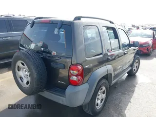 2005 Jeep Liberty Sport with VIN 1J4GK48K05W505248, listed as a IAAI auction lot 41753671 with 172,315 mi miles and . Bid and sale history available at DreamBid. Image 4.
