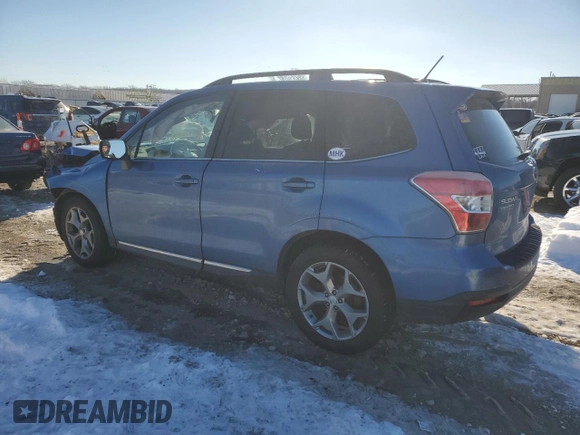 2015 Subaru Forester Touring with VIN JF2SJAWC9FH465448, listed as a Copart auction lot 88586465 with 142,718 mi miles and Salvage Title. Bid and sale history available at DreamBid. Image 2.