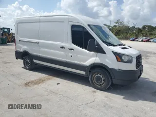2017 Ford Transit with VIN 1FTYR2CM4HKB14814, listed as a Copart auction lot 45141525 with 143,621 mi miles and Salvage title. Bid and sale history available at DreamBid. Image 4.
