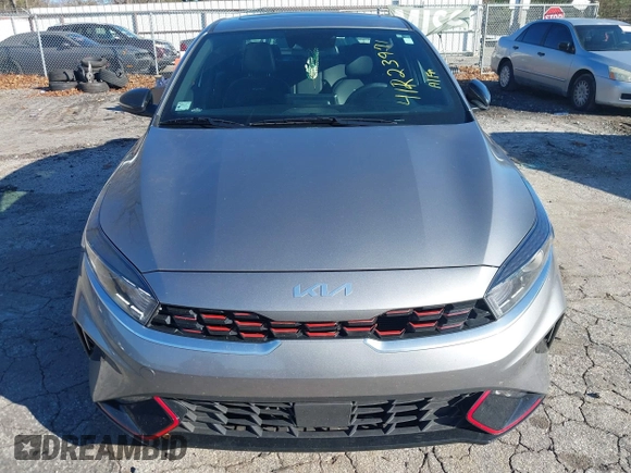 2023 Kia Forte GT-Line with VIN 3KPF54AD4PE671239, listed as a IAAI auction lot 41223971 with 22,610 mi miles. Bid and sale history available at carsss.com. Image 13.