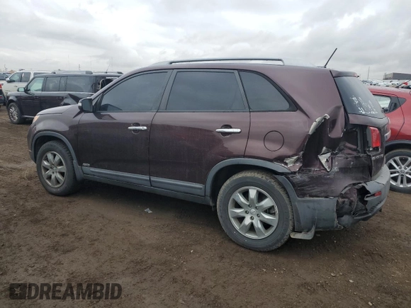 2013 Kia Sorento LX with VIN 5XYKTDA2XDG387261, listed as a Copart auction lot 51788685 with 57,131 mi miles and Salvage Title. Bid and sale history available at carsss.com. Image 2.