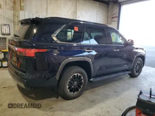 2023 Toyota Sequoia SR5 with VIN 7SVAAABA4PX006078, listed as a Copart auction lot 84001864 with 7,492 mi miles and Salvage Title. Bid and sale history available at carsss.com. Image 3.