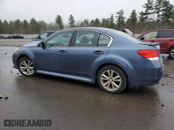 2013 Subaru Legacy Premium with VIN 4S3BMBG6XD3009506, listed as a Copart auction lot 53703915 with 247,223 mi miles and Salvage title. Bid and sale history available at DreamBid. Image 2.