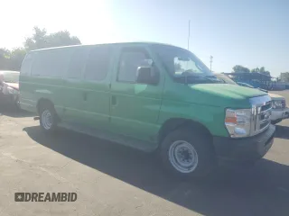 2012 Ford Econoline Passenger XL with VIN 1FBSS3BL0CDB35654, listed as a Copart auction lot 55962135 with Not provided miles and Salvage title. Bid and sale history available at DreamBid. Image 4.