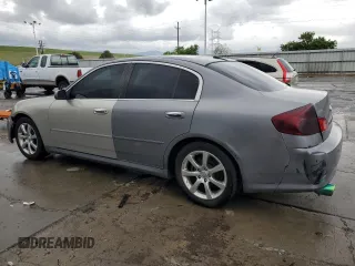 2005 Infiniti G35 z VIN JNKCV51E35M200410, wystawiony jako Copart lot #55945375 z przebiegiem 142 660 mil mil oraz Szkody całkowita. Historia ofert i sprzedaży dostępna na DreamBid. Obrazek 2.