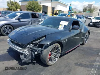 2019 Nissan 370Z Sport Touring with VIN JN1AZ4EH4KM420441, listed as a IAAI auction lot 41937742 with 80,784 mi miles and . Bid and sale history available at DreamBid. Image 18.
