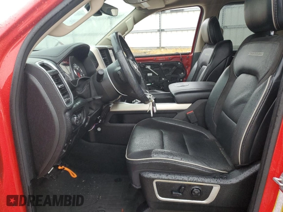 2020 Ram 1500 Laramie with VIN 1C6SRFDT1LN253803, listed as a Copart auction lot 72402214 with 62,351 mi miles and Salvage Title. Bid and sale history available at carsss.com. Image 7.