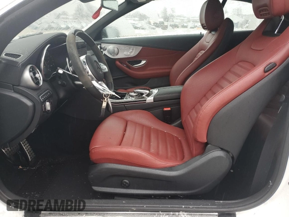 2022 Mercedes-Benz C with VIN W1KWK6EB7NG106807, listed as a Copart auction lot 87717575 with 13,876 mi miles and Salvage Title. Bid and sale history available at DreamBid. Image 7.