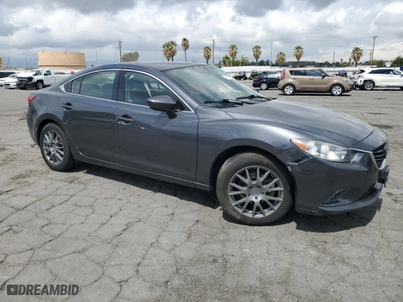 2016 Mazda Mazda6 i Sport with VIN JM1GJ1U51G1467410, listed as a Copart auction lot 51131765 with 0 mi miles and Salvage Title. Bid and sale history available at carsss.com. Image 4.