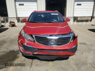 2011 Kia Sportage LX with VIN KNDPBCA27B7115456, listed as a Copart auction lot 50258315 with 142,153 mi miles and Salvage title. Bid and sale history available at DreamBid. Image 5.